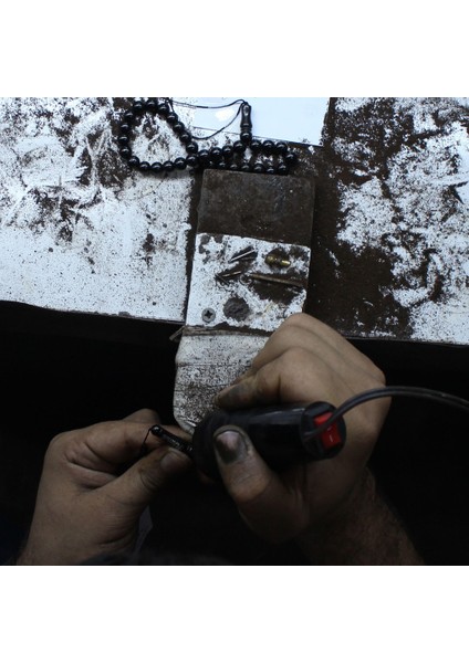 8 Li Gümüş Yarma ve Baklava Işlemeli Gürcistan Oltu Tesbih modelleri