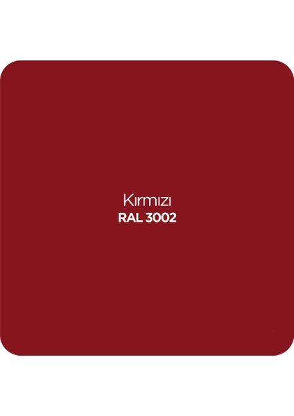 Akrilik Kırmızı Sprey Boya 400 ml - RAL 3002