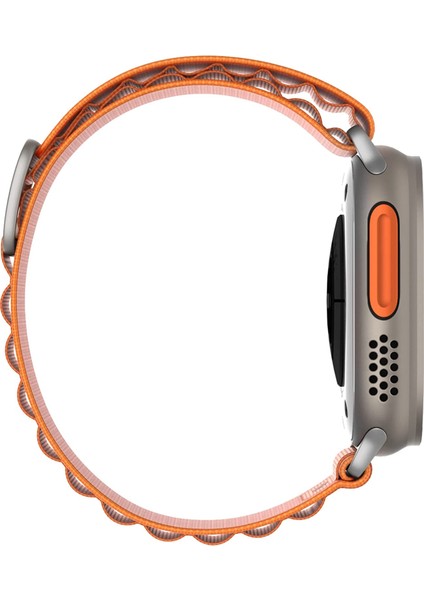 KipGsm Alpine Loop Kordon - Apple Watch 1-8 Uyumlu - 38-49mm - Canlı Renkler