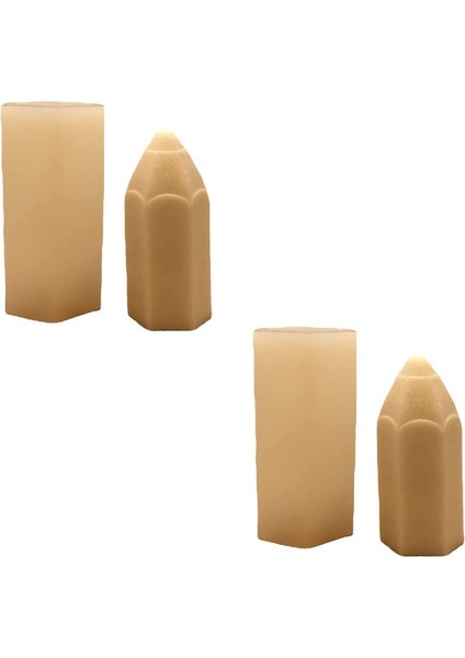 2x Yaratıcı Kalem Şekilli Silikon Kalıp (Yurt Dışından)