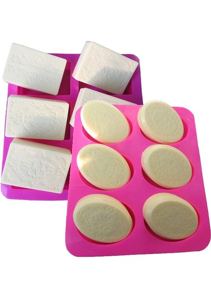 2 Adet Kabartmalı Dantel Silikon Kalıp (Yurt Dışından)