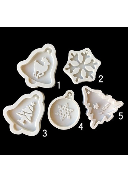 5 Parçalı Noel Kolye Silikon Kalıp (Yurt Dışından) fiyatları