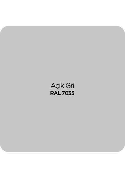 Akrilik Açık Gri Sprey Boya 400 ml - RAL 7035