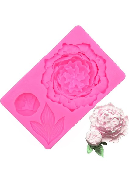 Sanat Şakayık Çiçek Yaprağı Silikon Kalıp (Yurt Dışından)