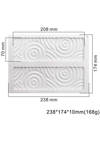 2 Dikdörtgen Yuvarlak Kek Kalıbı (Yurt Dışından) fırsatları
