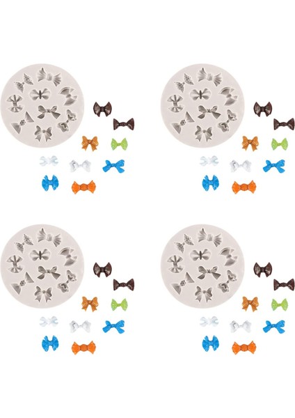 4 Adet Diy Takı Silikon Kalıp (Yurt Dışından)