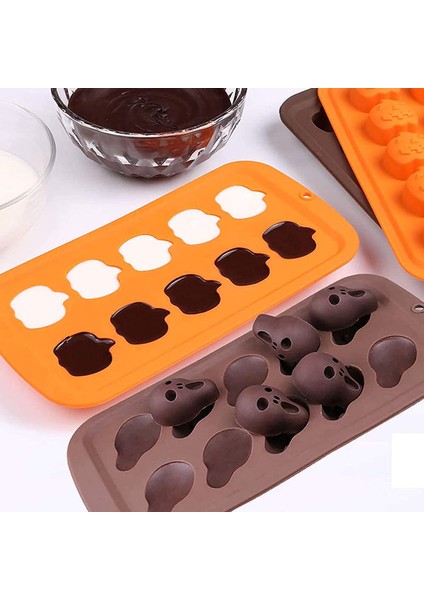 4 Cadılar Bayramı Şeker Kalıpları Seti (Yurt Dışından) fırsatları