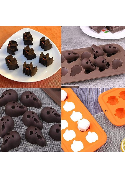 4 Cadılar Bayramı Şeker Kalıpları Seti (Yurt Dışından) indirimleri