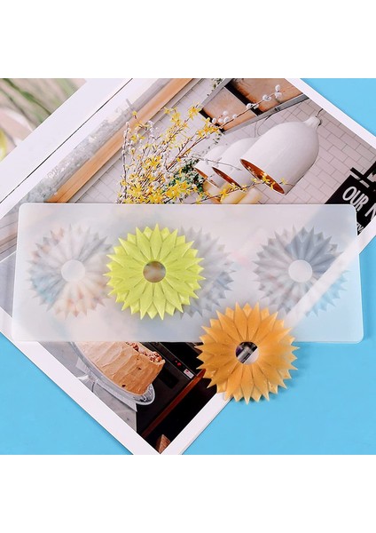 3 Çiçek Şekilli Çikolata Kalıpları (Yurt Dışından) modelleri