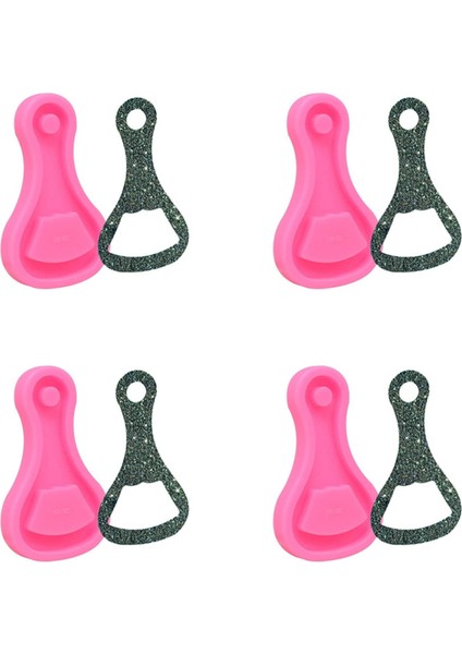 4 Adet Şarap Açacağı Anahtarlık Kalıbı (Yurt Dışından)