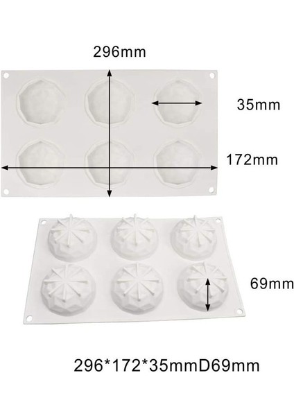 6 Şirket Rimus Kek Kalıbı (Yurt Dışından) modelleri