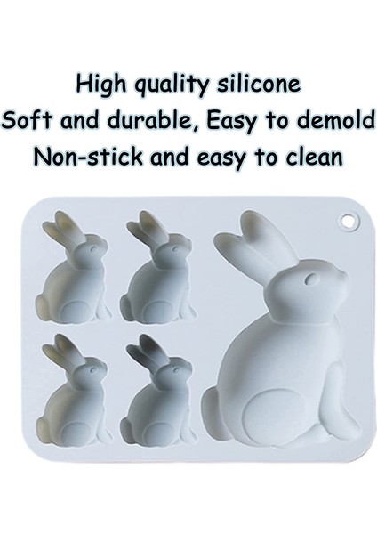 2 Kavrulmuş Tavşan Kalıbı 2 Renk (Yurt Dışından) fiyatları