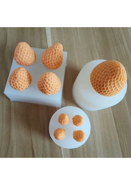 3szt Silikon Çilek Kalıplama Kalıbı (Yurt Dışından) fiyatları