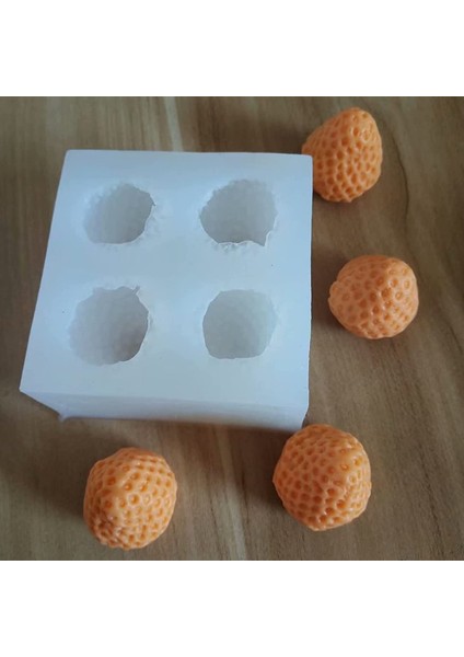 3szt Silikon Çilek Kalıplama Kalıbı (Yurt Dışından) fırsatları