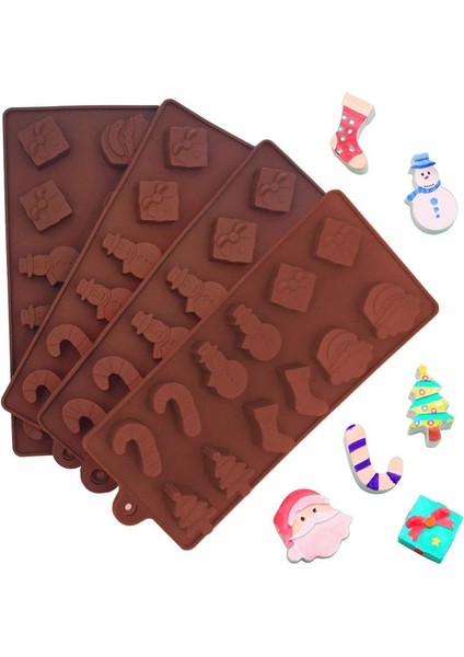 4st Noel Serisi Silikon Kalıp (Yurt Dışından)