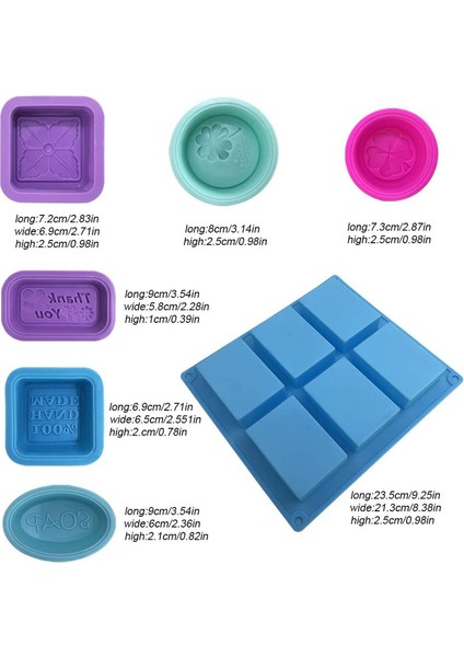 13 Farklı Silikon Kek Kalıbı (Yurt Dışından) modelleri