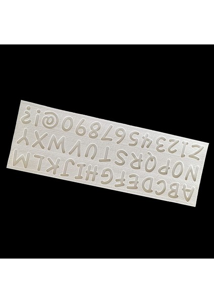 Alfasayısal Semboller Için Silikon Form (Yurt Dışından) fiyatları