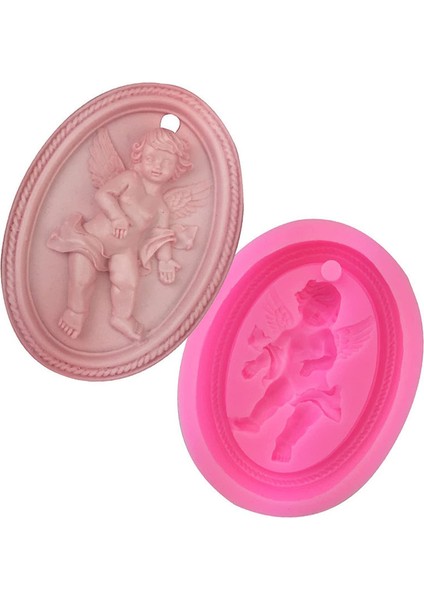 Silikon Kalıp ve Melek Kabartma 2 Yaprak (Yurt Dışından) fiyatları