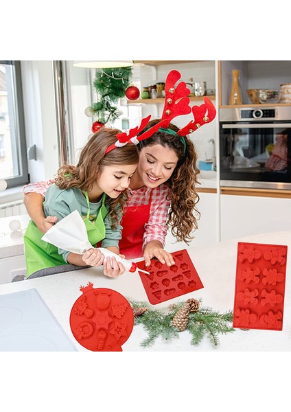 3x Noel Silikon Bisküvi Kalıp (Yurt Dışından) fırsatları