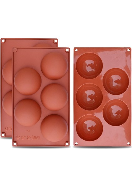 3szt Yarım Daire Mus Kek Tipi (Yurt Dışından)