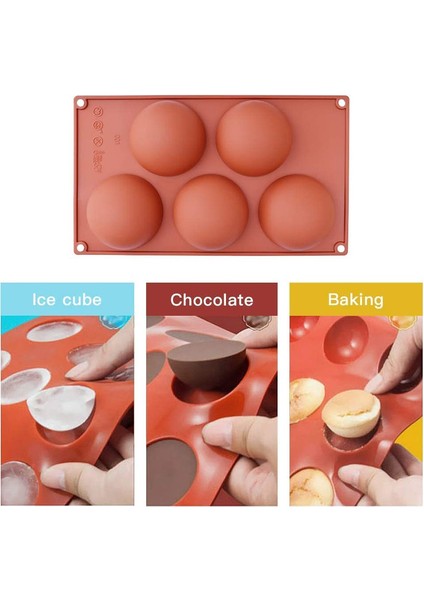 3szt Yarım Daire Mus Kek Tipi (Yurt Dışından) fırsatları