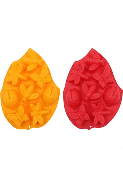 Üç Boyutlu Böcek Pişirme Kalıbı 2 2 Renk (Yurt Dışından) modelleri