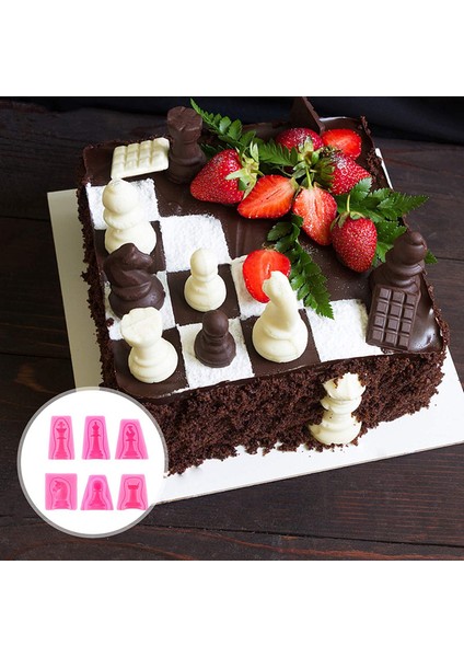 6 Satranç Silikon Kalıp (Yurt Dışından) fiyatları