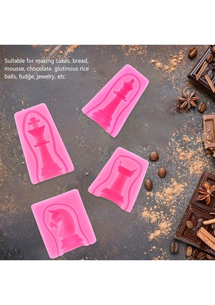 6 Satranç Silikon Kalıp (Yurt Dışından) fırsatları