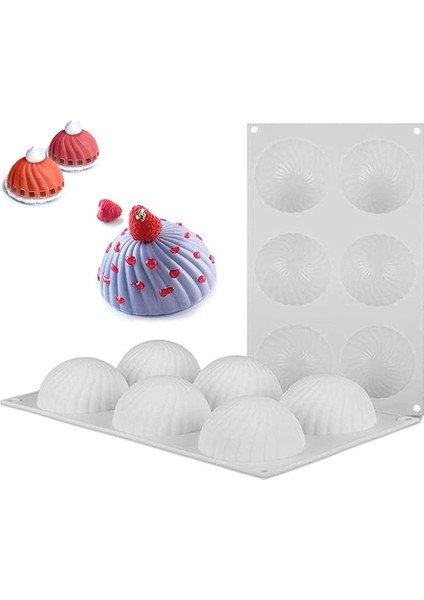 Adet Spiral Rulo Silikon Kalıp (Yurt Dışından)