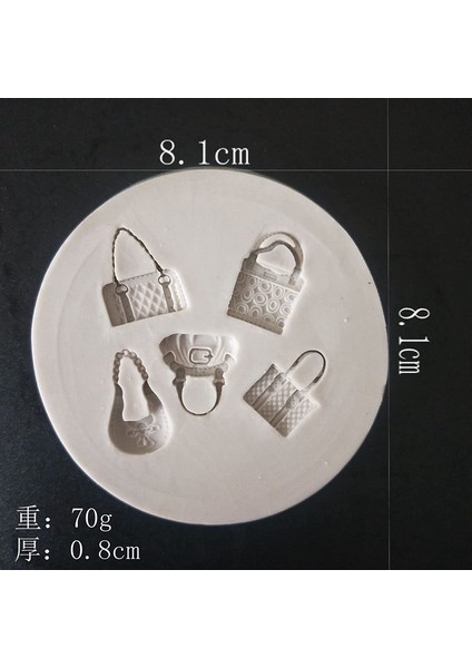 2 Parçalı Moda Çanta Silikon Kalıp (Yurt Dışından) fiyatları
