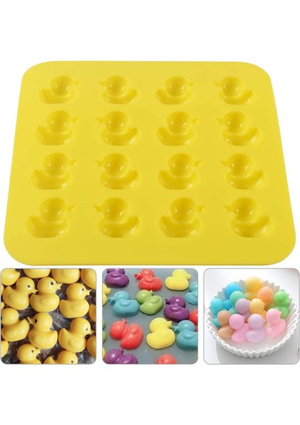 4 ADET16SZT Sarı Ördek Silikon Kalıp (Yurt Dışından) modelleri