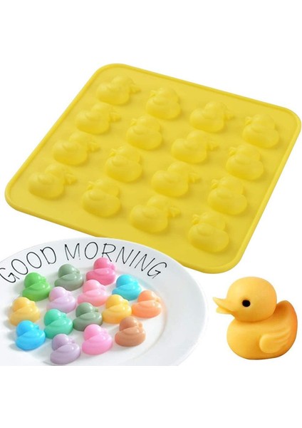 4 ADET16SZT Sarı Ördek Silikon Kalıp (Yurt Dışından) fırsatları