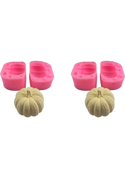 2 Parçalı 3D Kabak Şekilli Silikon Kalıp (Yurt Dışından)