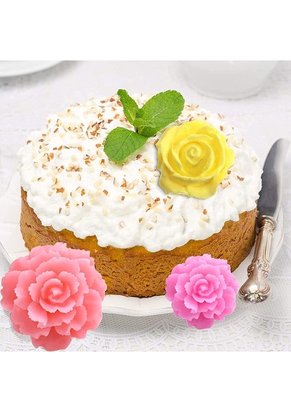 2 3D Çiçek Silikon Kalıp Pembe (Yurt Dışından) fiyatları