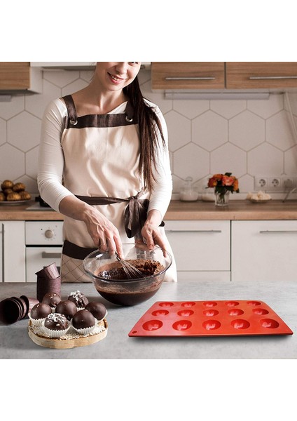 3 Adet Silikon Yarım Küre Kalıp (Yurt Dışından) fırsatları