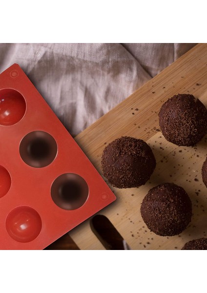 3 Adet Silikon Yarım Küre Kalıp (Yurt Dışından) indirimleri