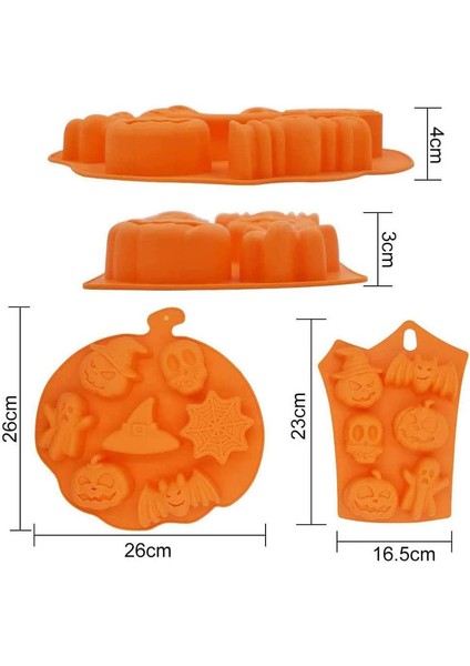 2st Cadılar Bayramı Silikon Pişirme Kalıbı (Yurt Dışından) fırsatları