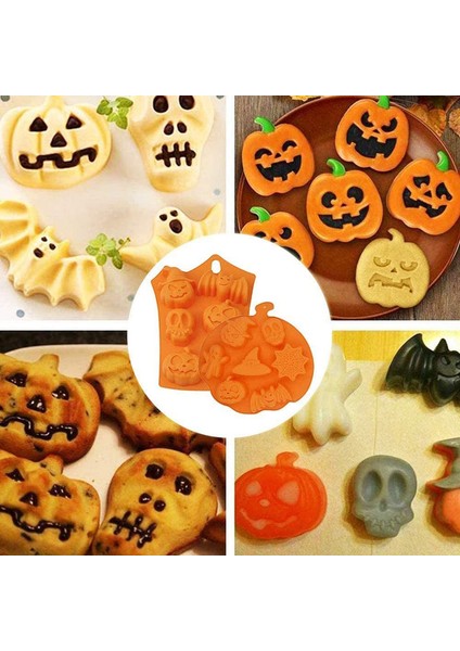 2st Cadılar Bayramı Silikon Pişirme Kalıbı (Yurt Dışından) indirimleri
