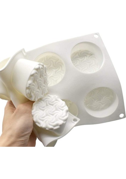 Tatlı Kalıp 8 Delikli Çiçek Spiral (Yurt Dışından) fırsatları