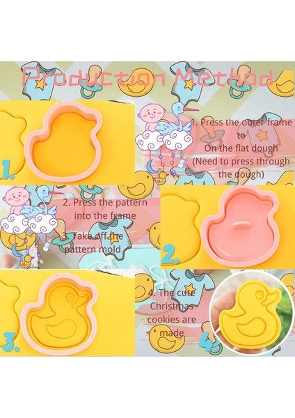 8 Bebek Temalı Bisküvi Punch (Yurt Dışından) fiyatları