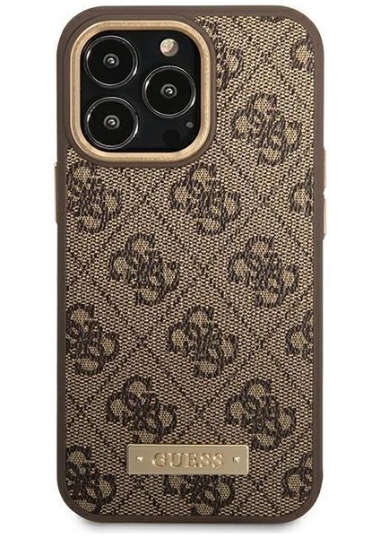 Apple iPhone 14 Pro Max Magsafe 4g Pu Deri Kılıf GUHMP14XU4GPRW - Kahverengi modelleri