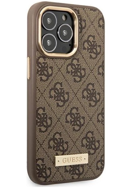 Apple iPhone 14 Pro Max Magsafe 4g Pu Deri Kılıf GUHMP14XU4GPRW - Kahverengi fırsatları