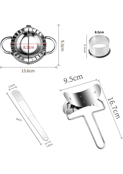 6 Set Paslanmaz Çelik Mutfak Aletleri (Yurt Dışından) fiyatları