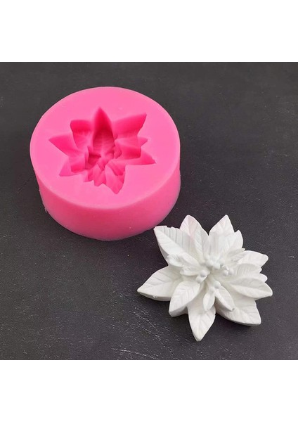 2 Silikon Noel Çiçek Kalıpları Seti (Yurt Dışından) modelleri