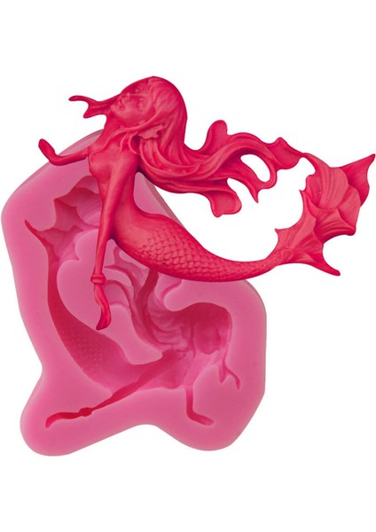 2 Denizkızı Kız Balık Kuyruğu Silikon Kalıp (Yurt Dışından) fırsatları