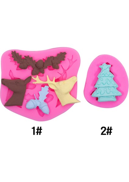 Noel Silikon Pişirme Kalıbı 2 Parça (Yurt Dışından) fiyatları