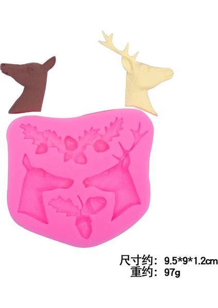 Noel Silikon Pişirme Kalıbı 2 Parça (Yurt Dışından) fırsatları