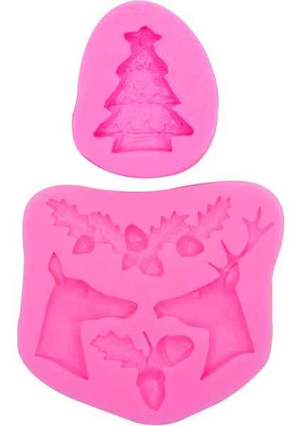Noel Silikon Pişirme Kalıbı 2 Parça (Yurt Dışından) indirimleri