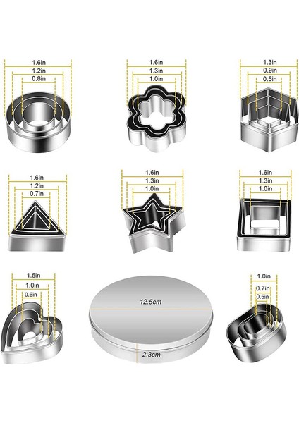24 Bisküvi Kalıp Seti (Yurt Dışından) fiyatları
