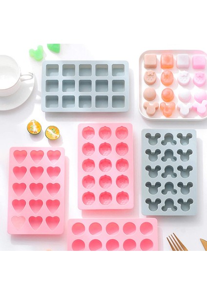 5 Silikon Çikolata Kalıpları Seti (Yurt Dışından) fırsatları